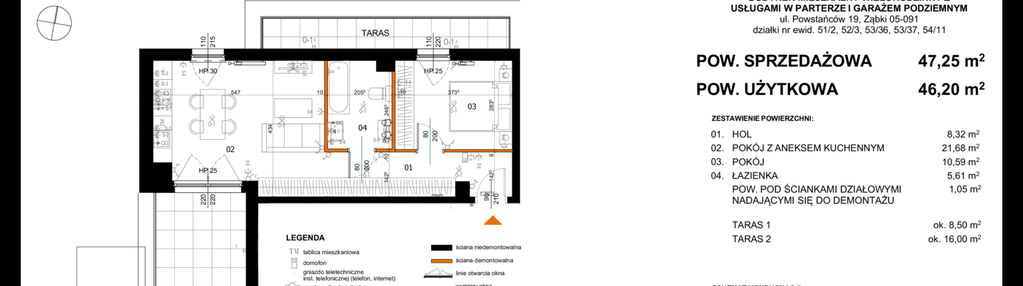 Mieszkanie w inwestycji: Powstańców Residence