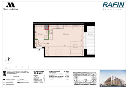 Mieszkanie w inwestycji: Mieszczańska Park