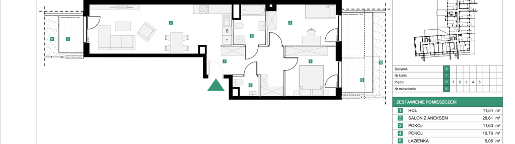 Mieszkanie w inwestycji: Osiedle Międzyleska - etap III