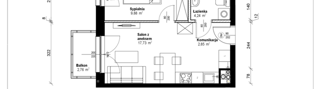 Mieszkanie w inwestycji: ATRIUM