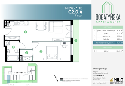 Mieszkanie w inwestycji: Bogatyńska Apartamenty etap 3