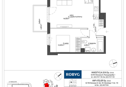 Mieszkanie w inwestycji: Rytm Mokotowa - etap 2A