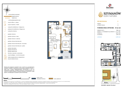 Mieszkanie w inwestycji: Szymanów Dom i Natura