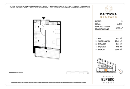 Mieszkanie w inwestycji: Bałtycka Sea Park