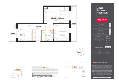 Mieszkanie w inwestycji: Nowe Żerniki to KOSMOS