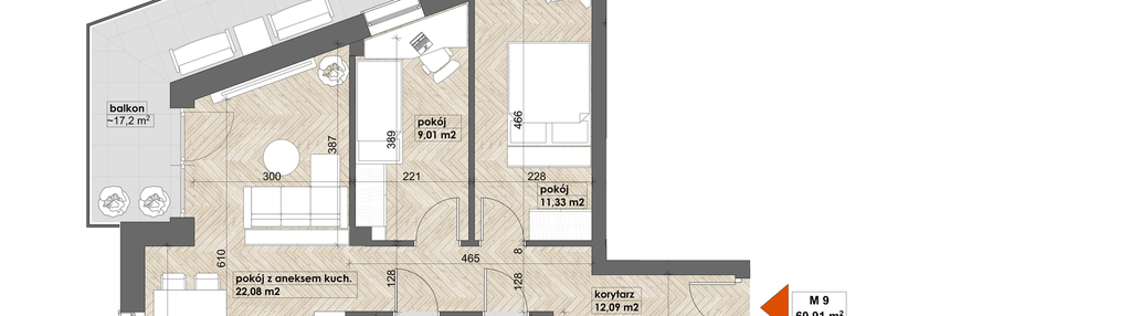 Mieszkanie w inwestycji: Apartamenty Śródmieście