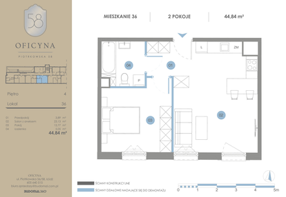Mieszkanie w inwestycji: Oficyna - mieszkania