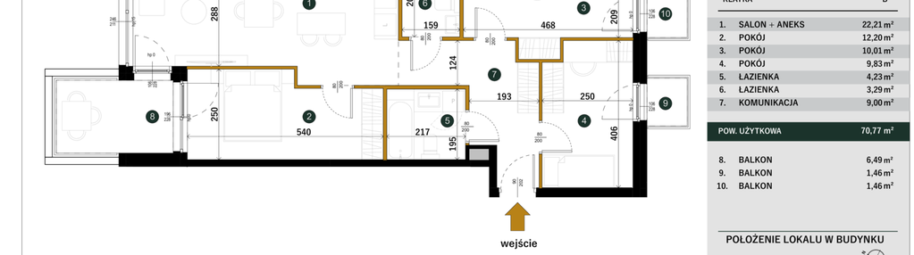 Mieszkanie w inwestycji: Ogrody Staszica