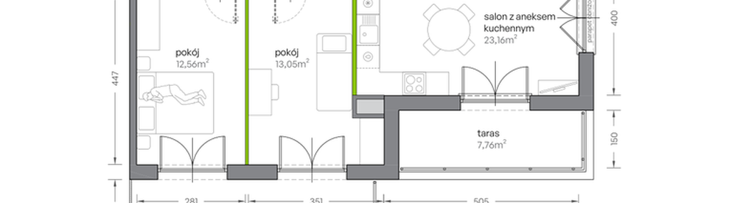 Mieszkanie w inwestycji: Żabiniec Vita