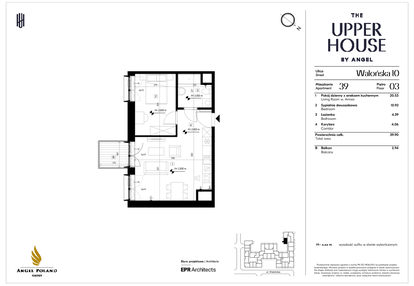 Mieszkanie w inwestycji: The Upper House by Angel