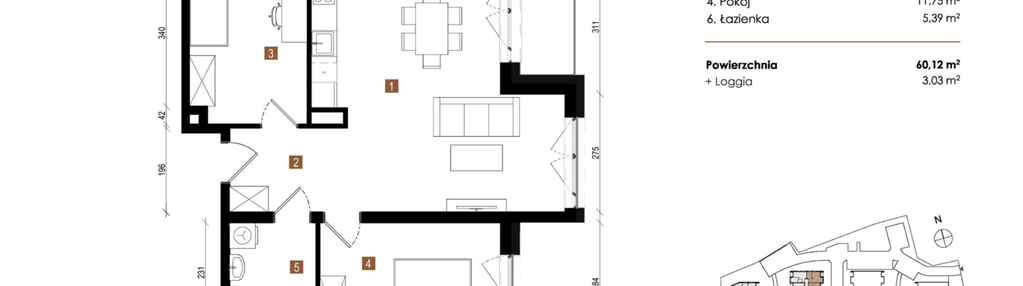 Mieszkanie w inwestycji: Apartamenty Sudetia