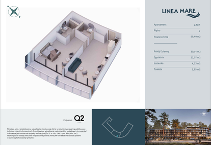 Mieszkanie w inwestycji: Linea Mare - apartamenty inwestycyjne