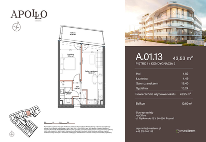 Mieszkanie w inwestycji: Apollo Residence