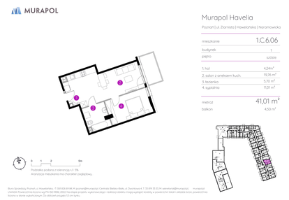 Mieszkanie w inwestycji: Murapol Havelia