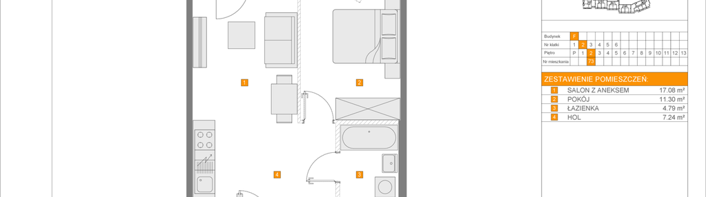 Mieszkanie w inwestycji: Apartamenty Literacka etap 2.3