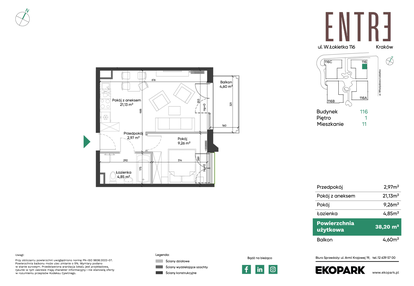 Mieszkanie w inwestycji: Entre