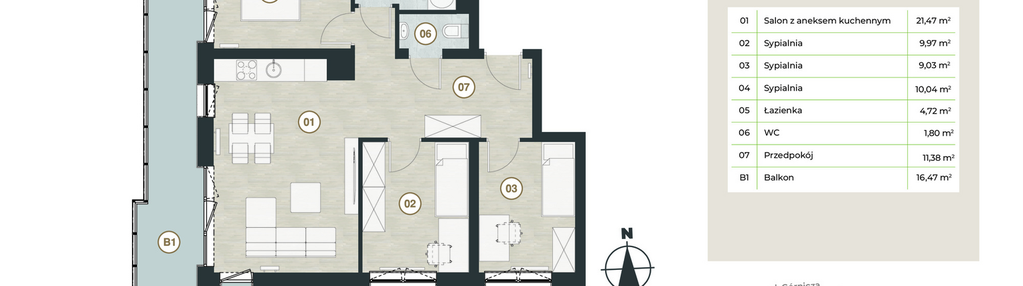 Mieszkanie w inwestycji: InPark