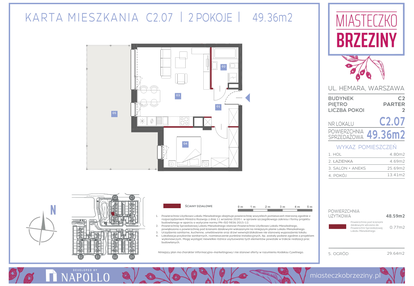 Mieszkanie w inwestycji: Miasteczko Brzeziny II