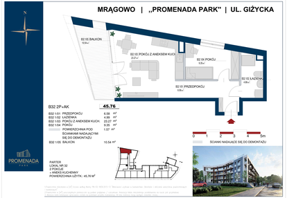 Mieszkanie w inwestycji: Promenada Park