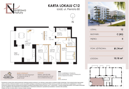 Mieszkanie w inwestycji: Enklawa Natury