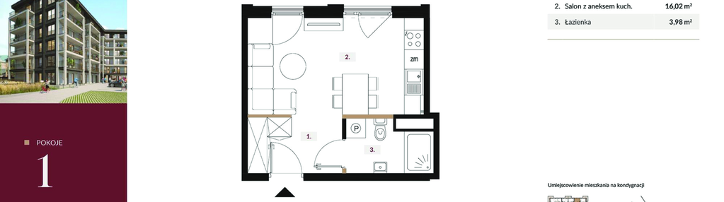 Mieszkanie w inwestycji: Krakowska Rogatka