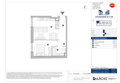 Mieszkanie w inwestycji: Osobowicka 114