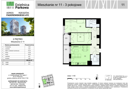 Mieszkanie w inwestycji: Dzielnica Parkowa VIII