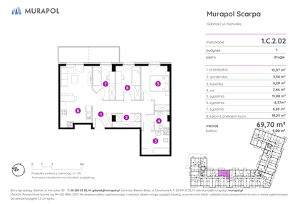 Mieszkanie w inwestycji: Murapol Scarpa