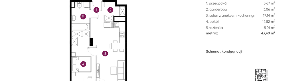 Mieszkanie w inwestycji: Murapol Urcity