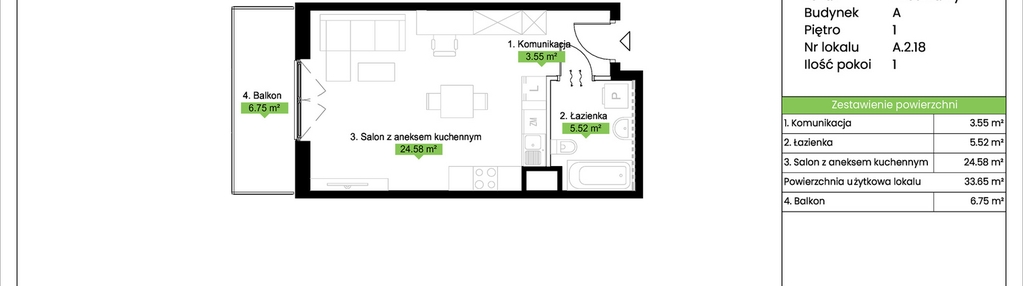Mieszkanie w inwestycji: JA_SIELSKA V