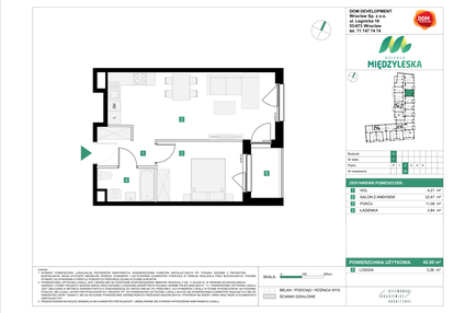Mieszkanie w inwestycji: Osiedle Międzyleska - etap III