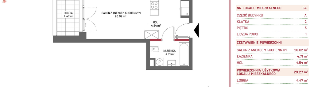 Mieszkanie w inwestycji: Omulewska