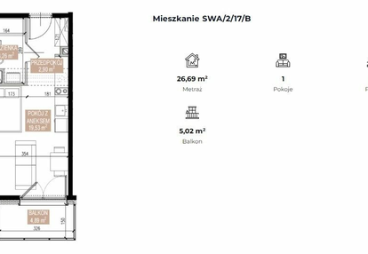 Mieszkanie w inwestycji: Apartamenty Świeradowska