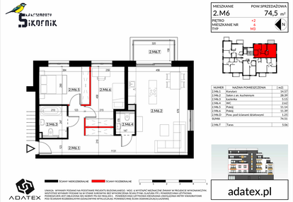 Mieszkanie w inwestycji: Apartamenty Sikornik - etap II