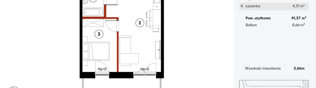 Mieszkanie w inwestycji: Elewator - Mieszkania i Lofty