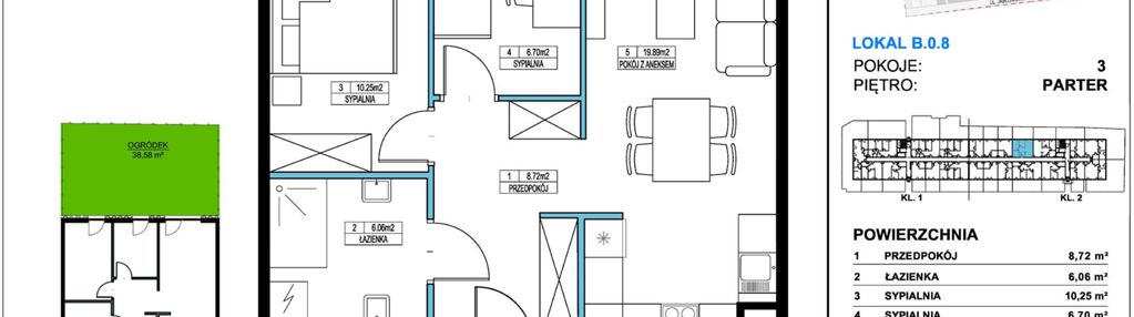 Mieszkanie w inwestycji: Jabłonova