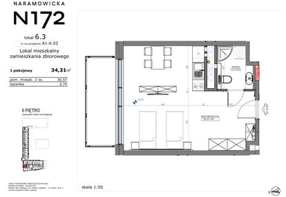 Mieszkanie w inwestycji: Naramowicka 172