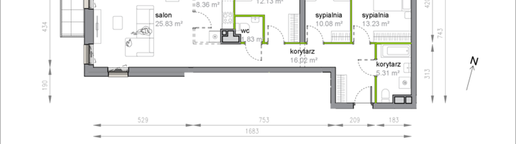 Mieszkanie w inwestycji: Przy Parku Vita