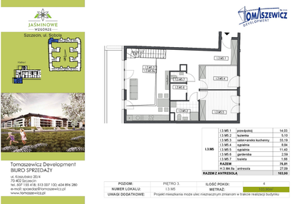 Mieszkanie w inwestycji: Jaśminowe Wzgórze - etap II