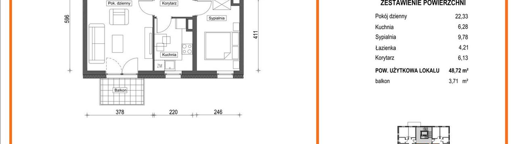 Mieszkanie w inwestycji: Zielony Brochów 7 - etap A