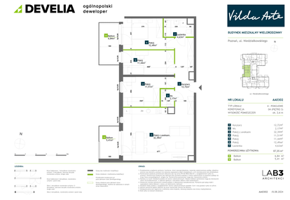 Mieszkanie w inwestycji: Vilda Arte
