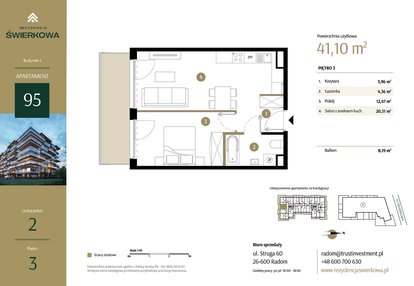 Mieszkanie w inwestycji: Rezydencja Świerkowa - etap II
