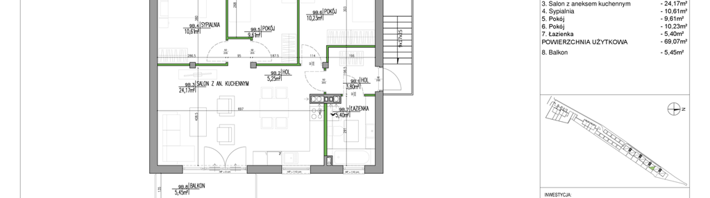 Mieszkanie w inwestycji: Kwiatowa Oaza