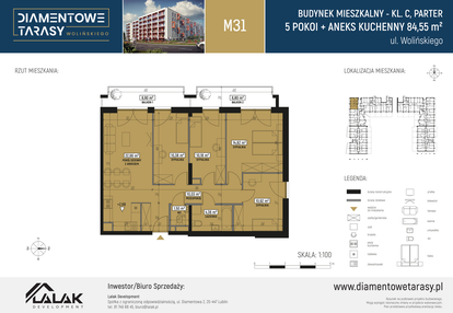 Mieszkanie w inwestycji: Diamentowe Tarasy