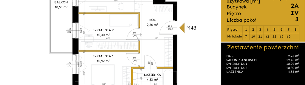 Mieszkanie w inwestycji: Corso etap 2