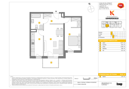 Mieszkanie w inwestycji: Apartamenty Kamieńskiego