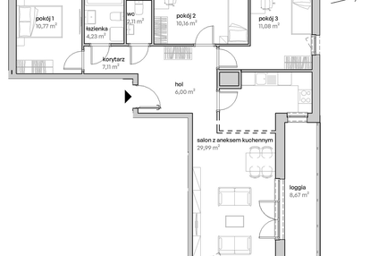 Mieszkanie w inwestycji: Unii Lubelskiej Vita