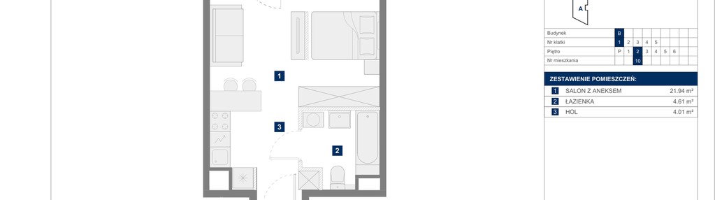 Mieszkanie w inwestycji: Apartamenty Park Matecznego Etap 1