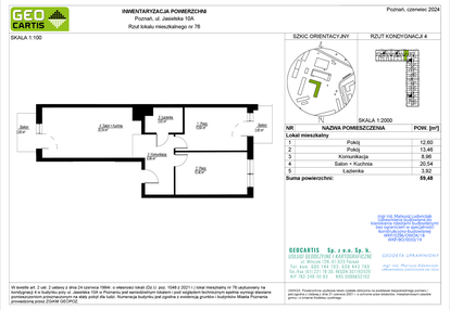 Mieszkanie w inwestycji: Jasielska 8C