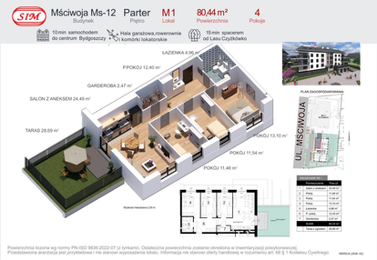 Mieszkanie w inwestycji: Mściwoja MS-12